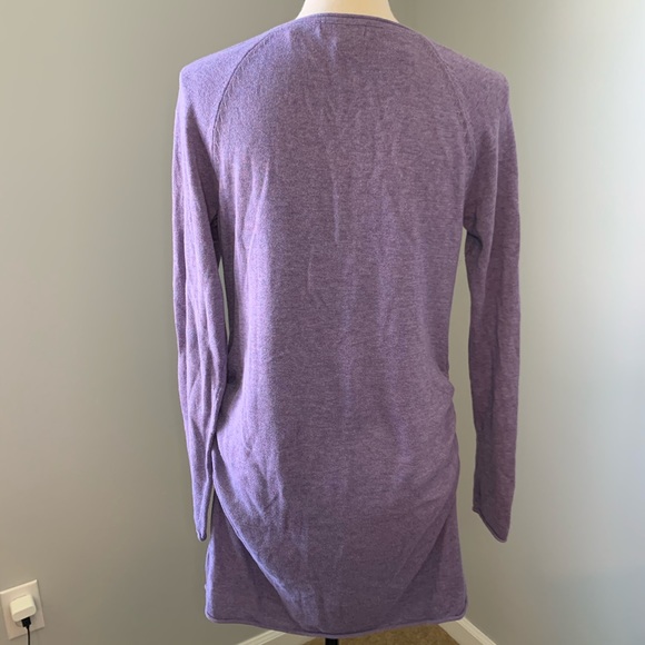 Lightweight purple maternity sweater - Picture 4 of 6
